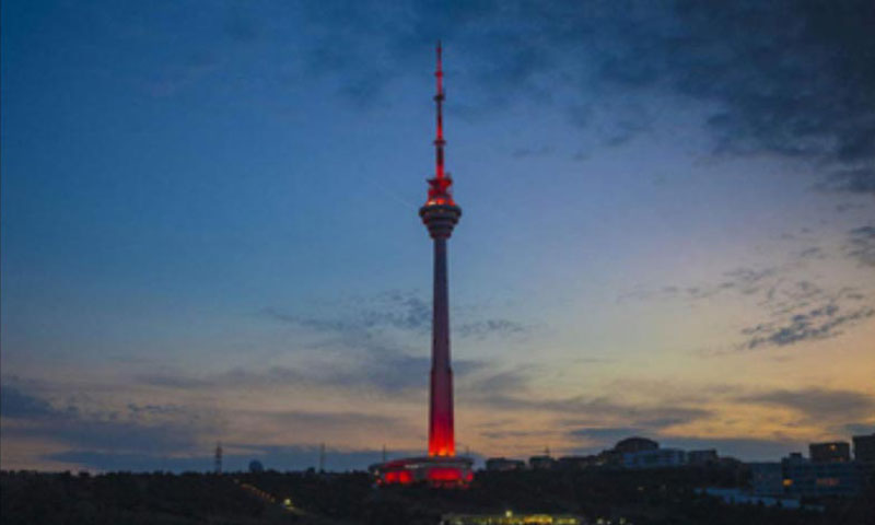 Torre de televisión de Bakú, Azerbaiyán