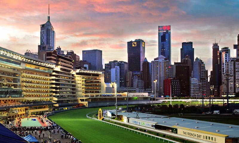 Club de jockey feliz de Hong Kong